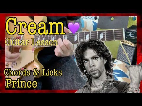 Cream Prince guitar lesson with Lyrics