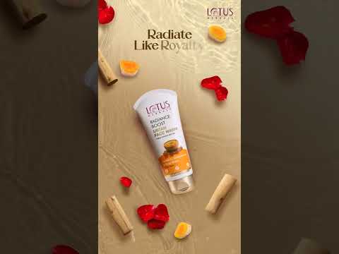 Lotus Herbals Radiance Boost Ubtan Face Scrub