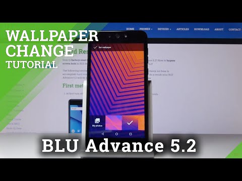How to Change Wallpaper in BLU Advance 5.2 – Desktop Update