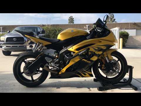 2008 Yamaha R6 / Jardine GP-1 Exhaust Sound Clip