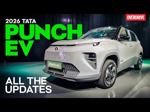 2026 Tata Punch EV Walkaround | What’s New Inside & Out | #OVERDRIVE