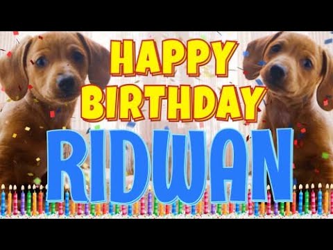 Happy Birthday Ridwan! ( Funny Talking Dogs ) What Is Free On My Birthday