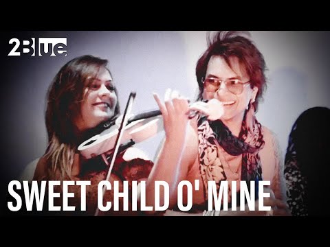 What If A Ukrainian Violinist Girl Replaced Slash In Guns N' Roses? Sweet Child O' Mine By 2Blue