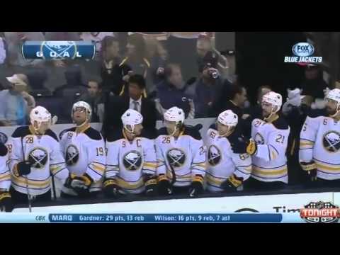 Matt Ellis Goal - Buffalo Sabres v Columbus Blue Jackets - January 25 2014