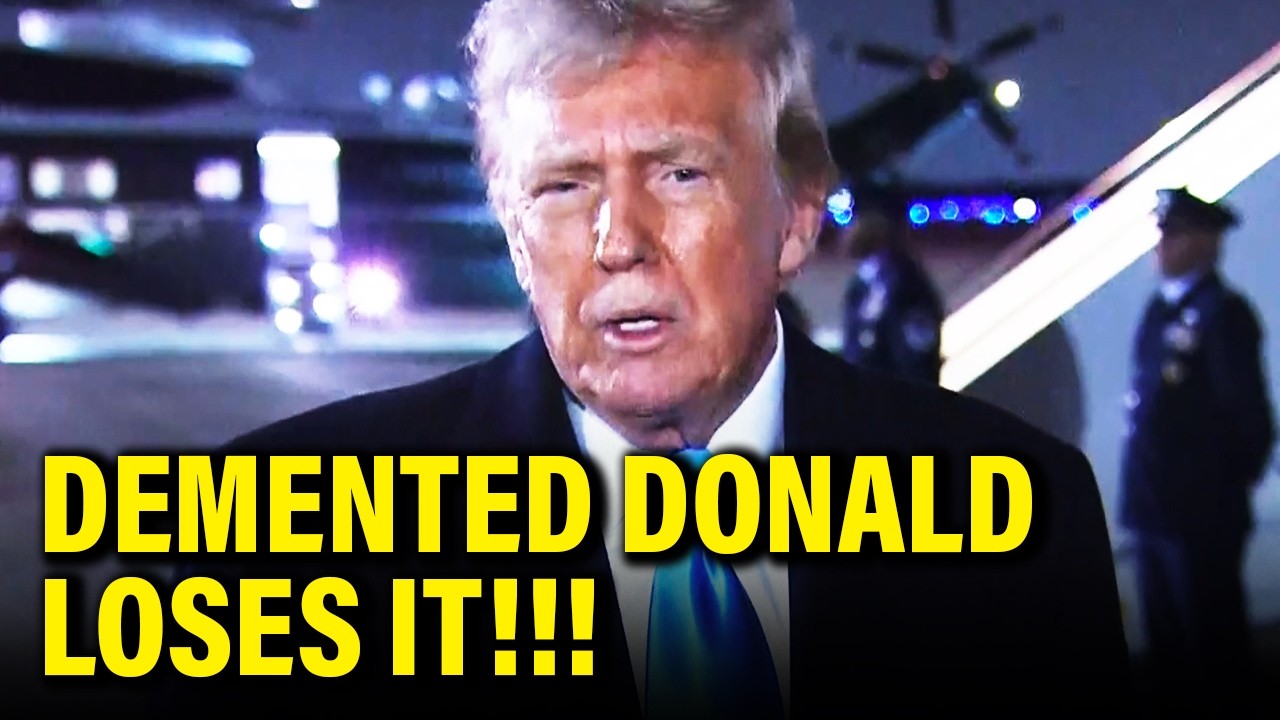 Trump has EVENING MELTDOWN as MARKETS CRASH