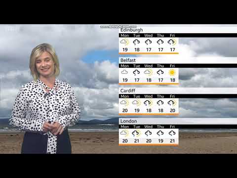[HD] Sarah Keith-Lucas BBC Weather August 26th 2023 - 60 fps