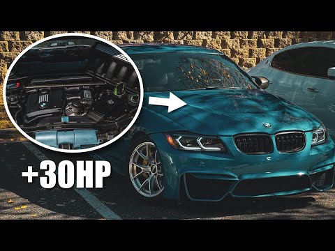 How To Make a BMW 328i Faster: N52 3 Stage Intake Manifold Install And Tune