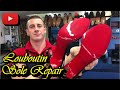 Christian Louboutain Soles Repaired | Red Mirror Soles | Leopard print Shoes