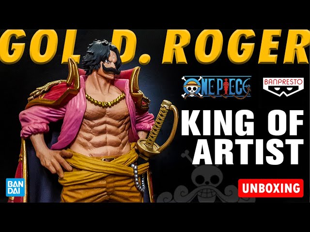 Vídeo relacionado con Banpresto Figura de Acción Gol D. Roger One Piece - King Of Artist 23 cm - BP89844P Multicolor - Figura coleccionable - Ideal para los fanaticos del Anime