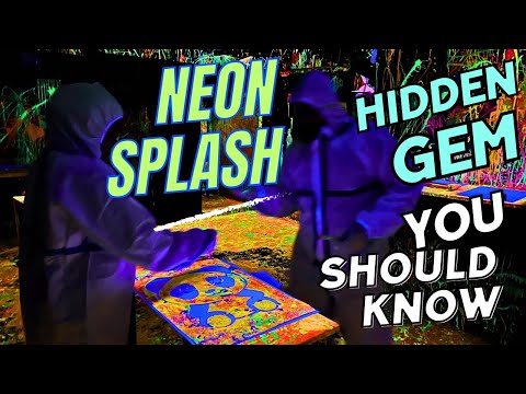 Is This Mumbai's Most Colorful Hidden Gem in Mumbai Neon Splash Where Fun Meets Color! Sam on demand
