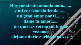 Los Temeraris Voy a Quererte Mas Con *LETRA*