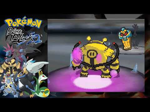 Pokemon Blaze Black 2 Team Plasma Ghetsis Battle - Romhack by Drayano60