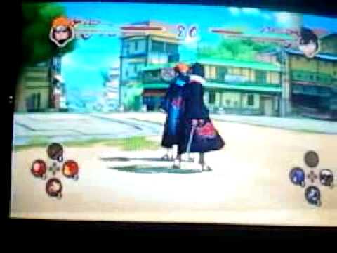 Naruto Shippuden Ultimate Ninja Storm 2 - Lil Kevin (Akatsuki Sasuke) vs Big Kevin (Pain) - Round 1