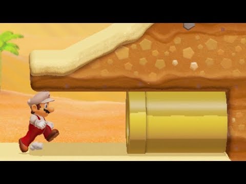 Super Mario Maker 2 🔧 3DMW 2-1 Pyramidic Point 🔧 3rd Bunny