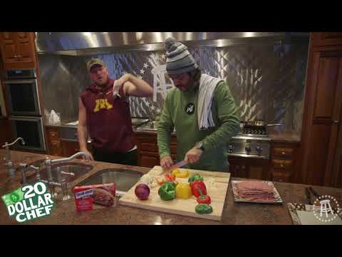 The 20 Dollar Chef Cooks Up Philly Cheese Steaks...