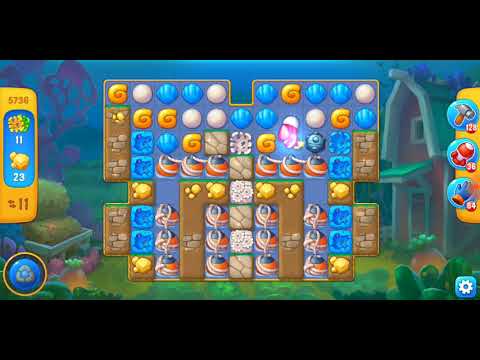 Fishdom. 5736 level no boosters and diamonds