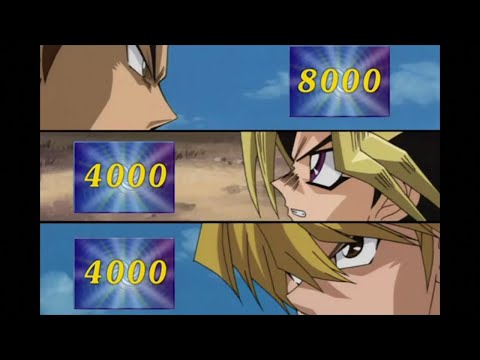 Yugi & Joey vs the big five!! The fight for Tristan's body!
