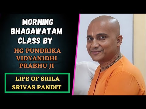 ISKCON ROHINI Morning Bhagawatam Class By HG Pundrika Vidyanidhi Prabhuji