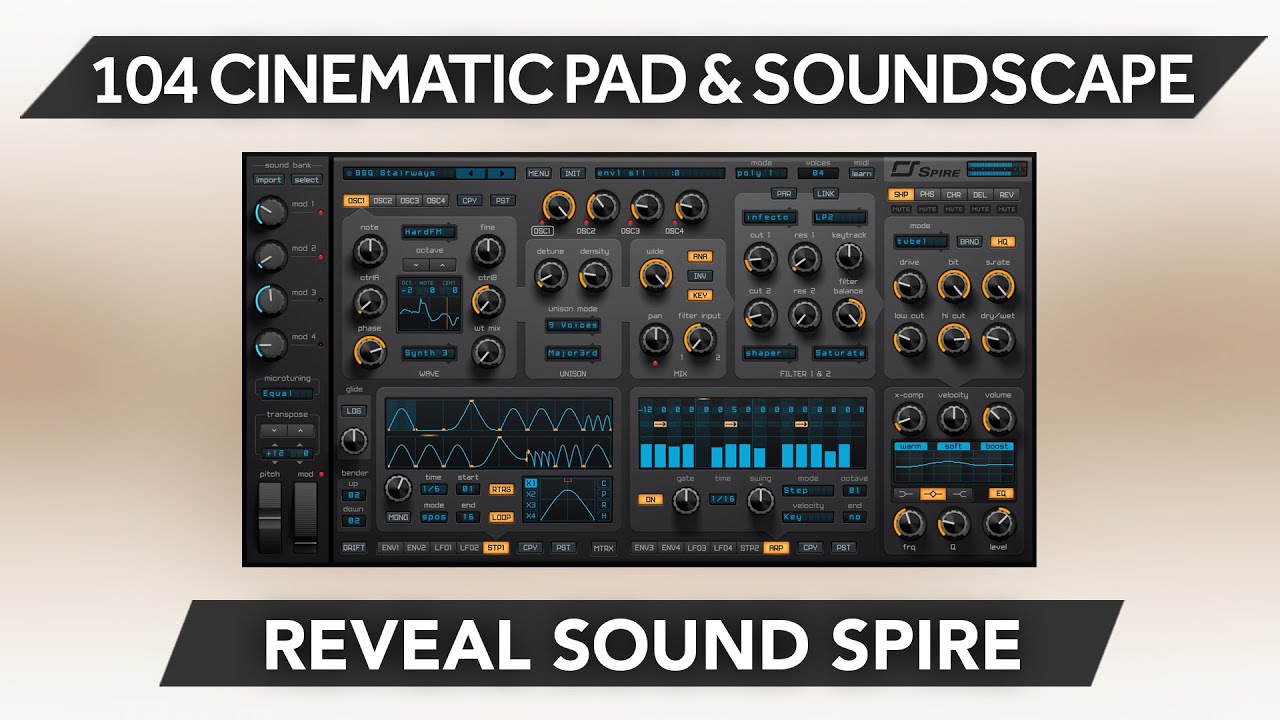 AYR004 - Dystopian Era - Reveal Sound Spire ( 104 presets ) - Video Preview 1