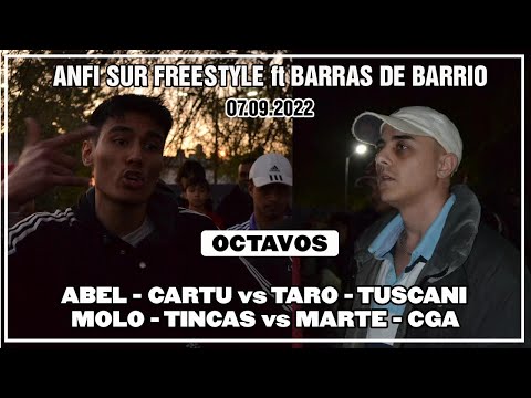 Barras de Barrio / Anfi Sur - ABEL - CARTU vs TARO - TUSCANI vs MOLO - TINCAS vs MARTE - CGA [8vos]