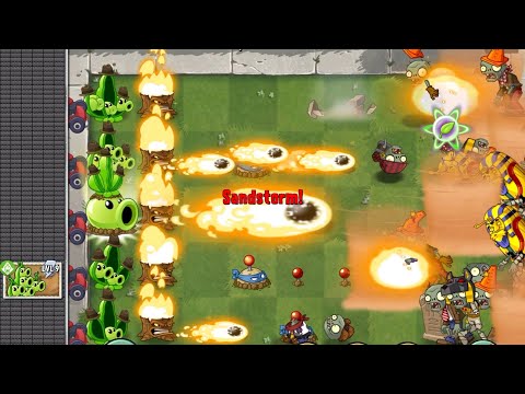 Pvz2 piñata party daily challenge touchwood, pea pod and potato mines