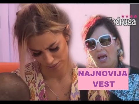 NEĆU VIŠE DA ZAVRŠAVAM U HITNOJ - Slovenka Nikolić POTPUNO VAN SEBE #zadruga #zadrugainfo