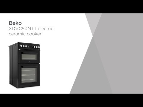 Beko XDVC5XNTT 50 cm Electric Cooker - Anthracite | Product Overview | Currys PC World