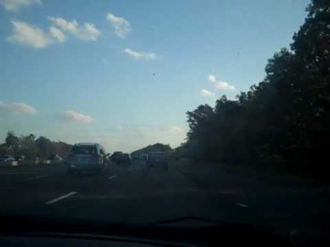 Leaving I-93 South - Woburn, MA
