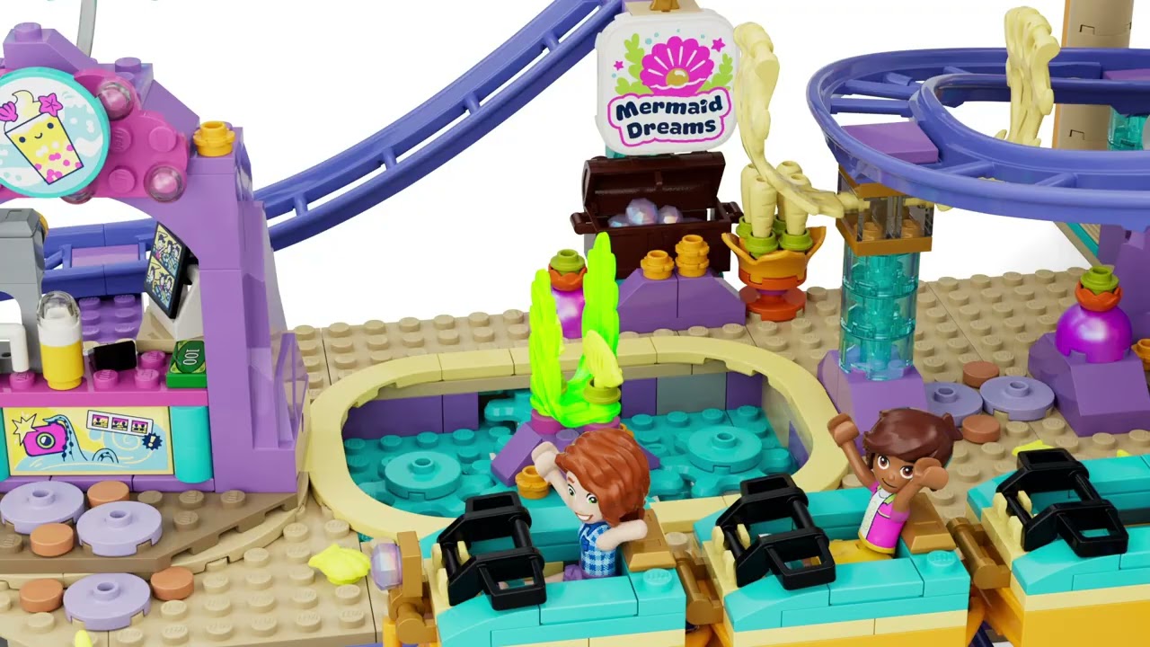LEGO Friends - Jízda na horské dráze s mořskými pannami
