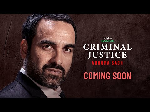 Official Teaser | Hotstar Specials Criminal Justice Adhura Sach | Coming Soon | DisneyPlus Hotstar — Criminal Justice: Adhura Sach