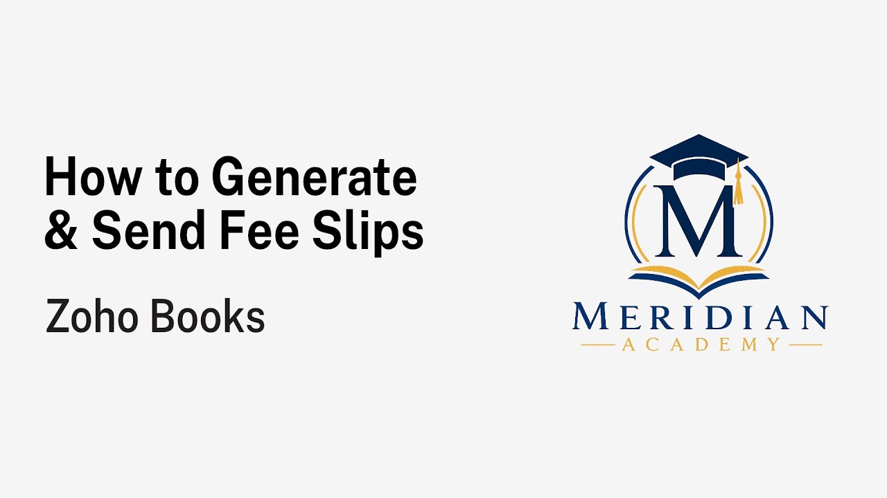 Student Fee Slip Generation