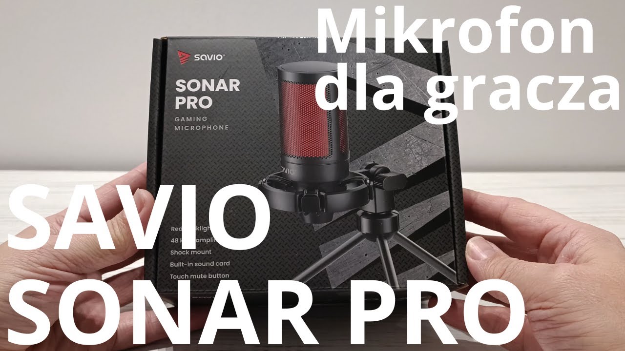Mikrofon gamingowy SONAR PRO