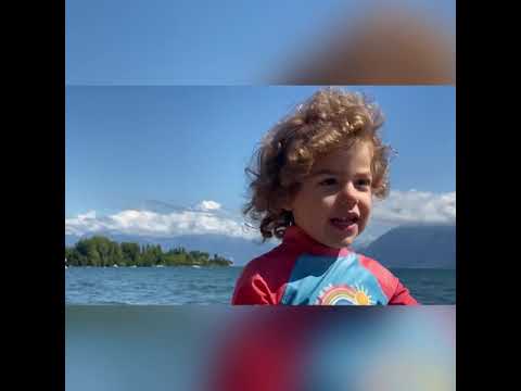 Hafsa à la plage-Hafsa na plaži