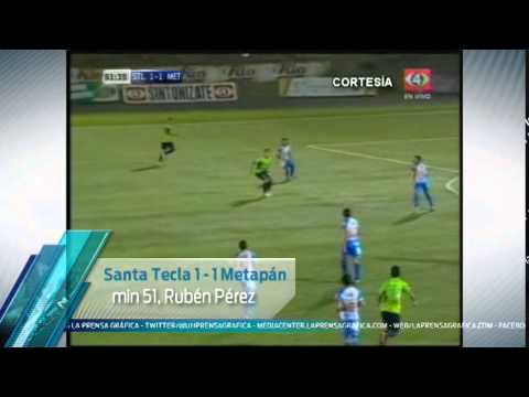 Santa Tecla 2 - 2 Metapán J6 Apertura2014