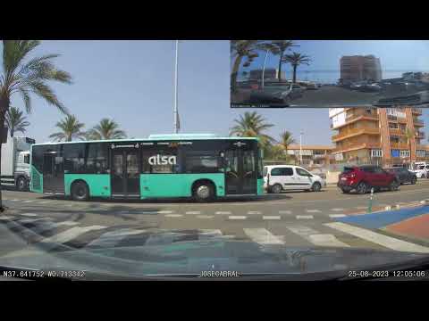 Callejero Viajero:  Recorrido La Manga / Cartagena - Hasta Alcoy - Alicante (27/08/2023)