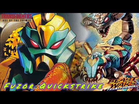 Great but Out of scale! Transformers Age of the Primes deluxe class Quickstrike #transformers