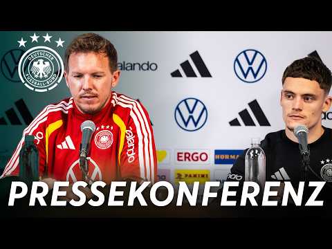 RE-LIVE | Pressekonferenz der Nationalmannschaft mit Julian Nagelsmann & Florian Wirtz