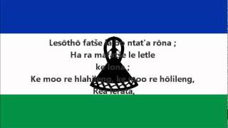 Hymne national du Lesotho