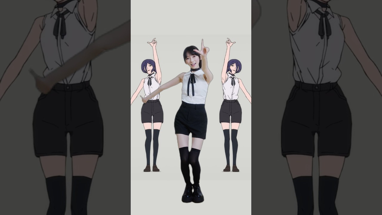 レゼダンスするてれぱん　(チェンソーマン×乃木坂46池田瑛紗) # shorts