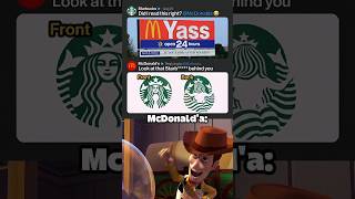Starbucks vs McDonald 😂