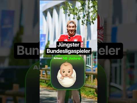 WER ist der JÜNGSTE Spieler der Bundesliga 2026/27? 👶🏻🍼🤏🏼