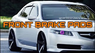DIY:04 - 08 Brembo Acura TL Front Brakes - How To - J Series Engine  - Bundys Garage
