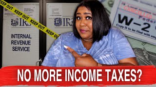White House to Shut Down the IRS And No More Paying Income Taxes? (FULL DETAILS)