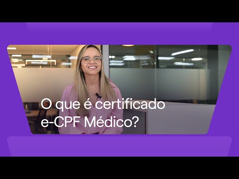 Vídeo: CPF Médico: como consultar e validar dados