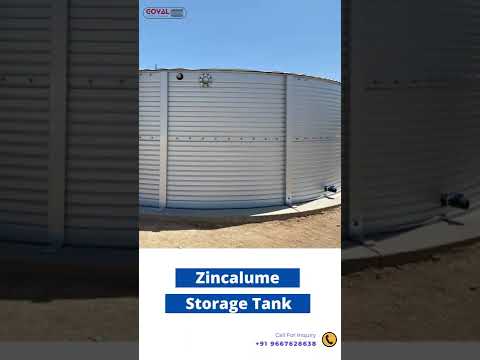 Zincalume Storage Tank #shorts