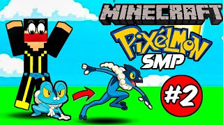 Froakie Evolve Into Frogadier In Pixelmon SMP | Minecraft Video