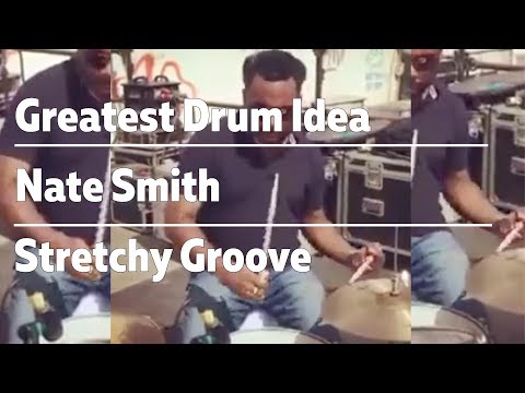 Nate Smith Stretchy Groove - A LEZIONE DI BATTERIA DA...