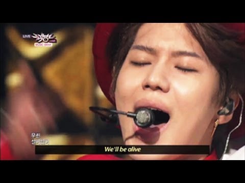 SHINee - Why So Serious (2013.05.18) [Music Bank w/ Eng Lyrics]