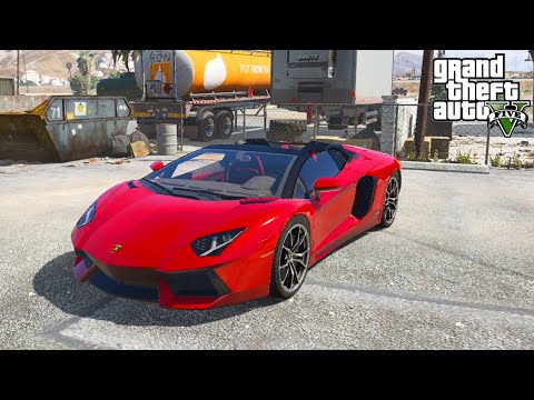 LAMBORGHINI AVENTADOR ROADSTER MOBIL SPORT TERKENCANG DUNIA - GTA V INDONESIA EPISODE SPESIAL