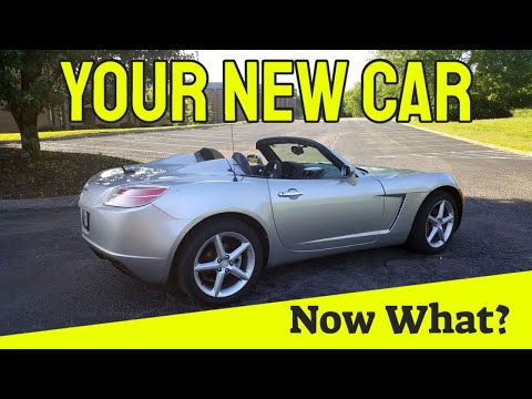 17 Things For a New Sky, Solstice or Opel GT Owner to Know.